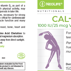 Etiqueta Neolife Calmag Quelado