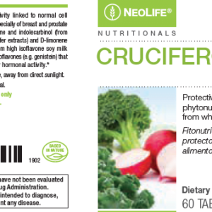Etiqueta Neolife Cruciferous