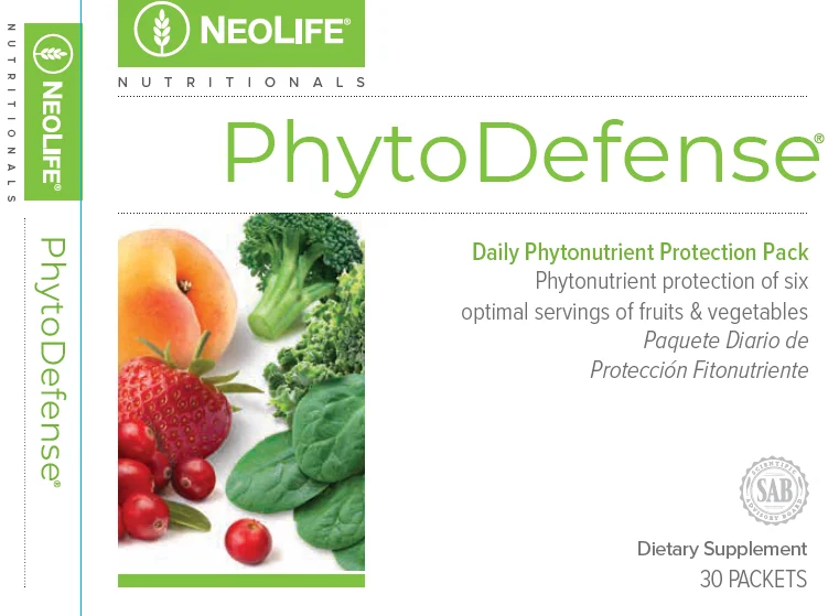 Etiqueta Neolife Phytodefense