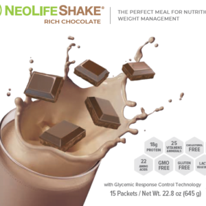 Etiqueta Neolife Shake chocolate