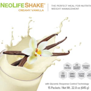 Etiqueta Neolife Shake vainilla