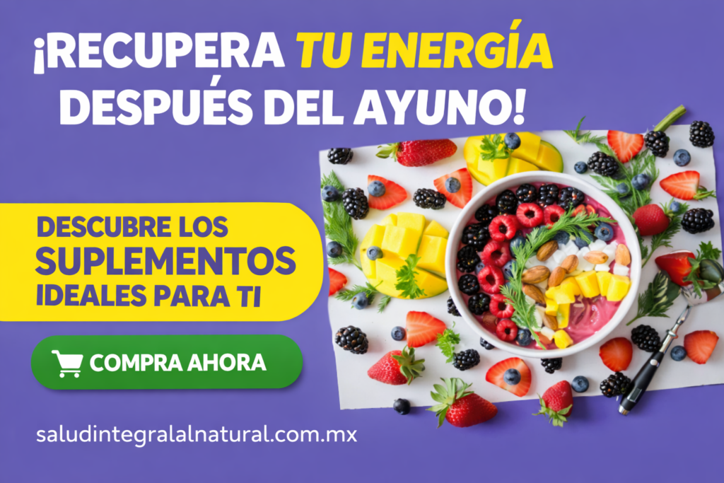 Energia despues ayuno